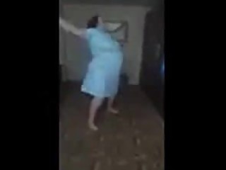 bbw step mom dancing